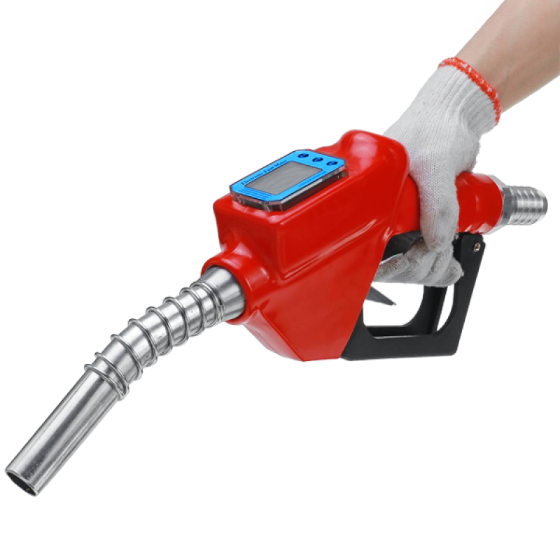 Tuas Pertamini Digital Flowmeter Fuel Nozzle Pengukur Literan BBM Tuas Pertamini Digital Flowmeter Fuel Nozzle Pengukur Literan BBM