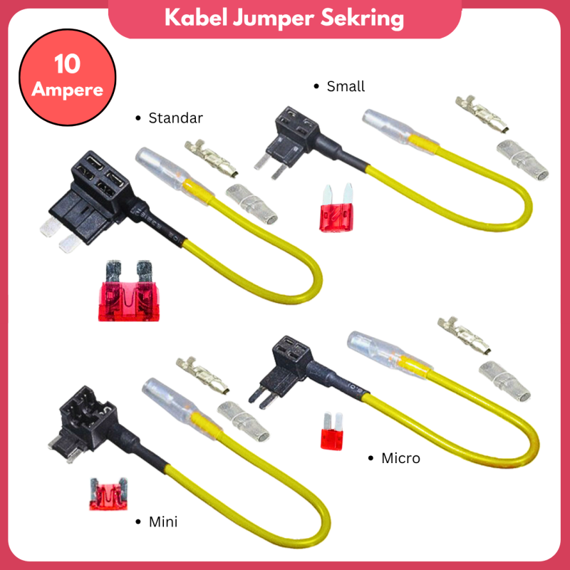 Kabel Jumper Fuse Tap Sekring Kendaraan