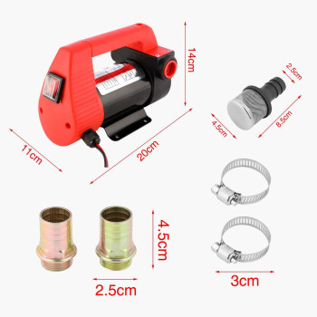 Pompa Minyak DC 24V Pompa Solar Pompa Cairan Kental Oil Pump