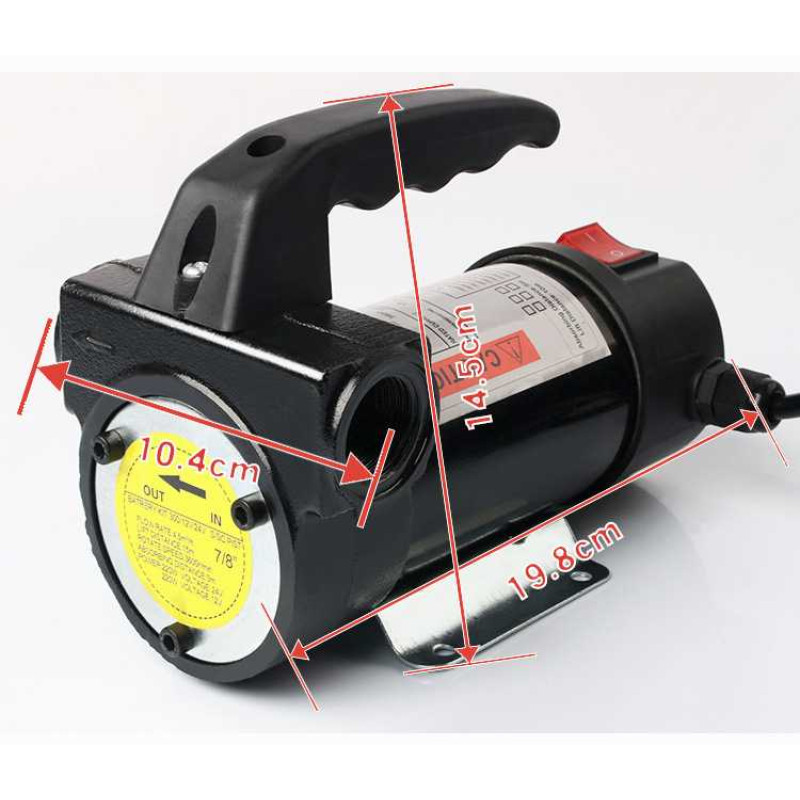 Pompa Minyak AC 220V Pompa Sedot Solar Diesel Pump Oli Pompa Minyak AC 220V Pompa Sedot Solar Diesel Pump Oli