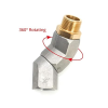 Swivel Bebek Adapter 3/4 Inch