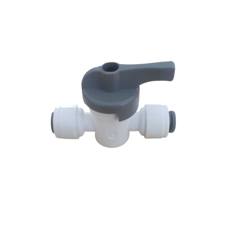 Konektor RO Stop Kran Ball Valve Selang 1/4 atau 3/8 Inch Konektor RO Stop Kran Ball Valve Selang 1/4 atau 3/8 Inch