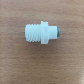 Konektor RO Lurus Drat Luar 1/2 inch ke Selang 1/4 atau 3/8 inch Konektor RO Lurus Drat Luar 1/2 inch ke Selang 1/4 atau 3/8 inch