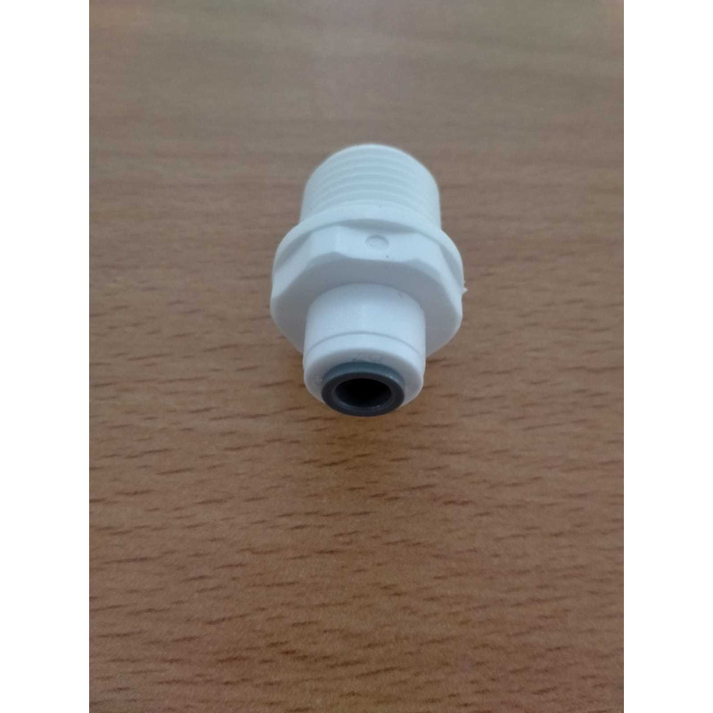 Konektor RO Lurus Drat Luar 1/2 inch ke Selang 1/4 atau 3/8 inch Konektor RO Lurus Drat Luar 1/2 inch ke Selang 1/4 atau 3/8 inch