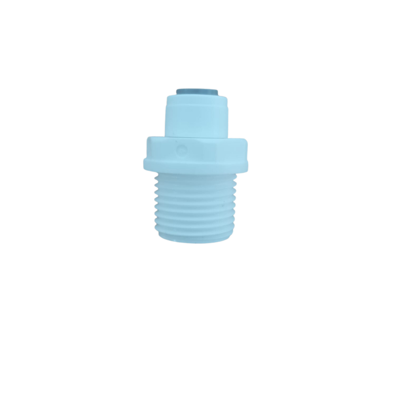 Konektor RO Lurus Drat Luar 1/2 inch ke Selang 1/4 atau 3/8 inch Konektor RO Lurus Drat Luar 1/2 inch ke Selang 1/4 atau 3/8 inch