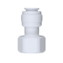 Konektor RO Lurus Drat Dalam 1/2 inch ke Selang 1/4 atau 3/8 inch