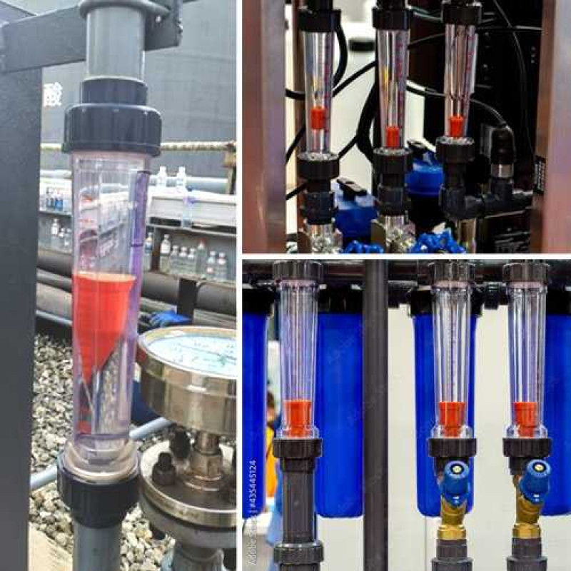 Flowmeter Air Rotameter Cairan Alat Ukur Debit Air 1000 LPH Flowmeter Air Rotameter Cairan Alat Ukur Debit Air 1000 LPH