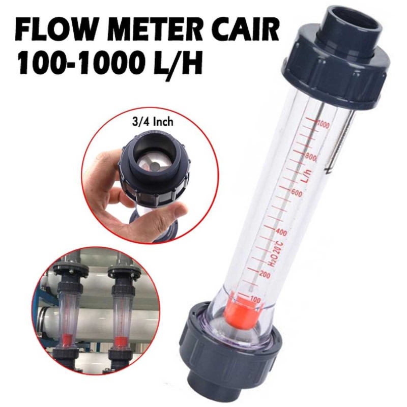 Flowmeter Air Rotameter Cairan Alat Ukur Debit Air 1000 LPH Flowmeter Air Rotameter Cairan Alat Ukur Debit Air 1000 LPH