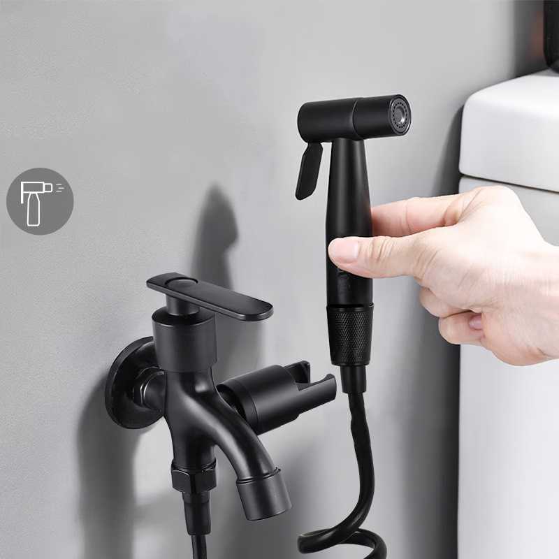 Kran Cabang dengan Jet Shower Toilet Kran Cabang dengan Jet Shower Toilet