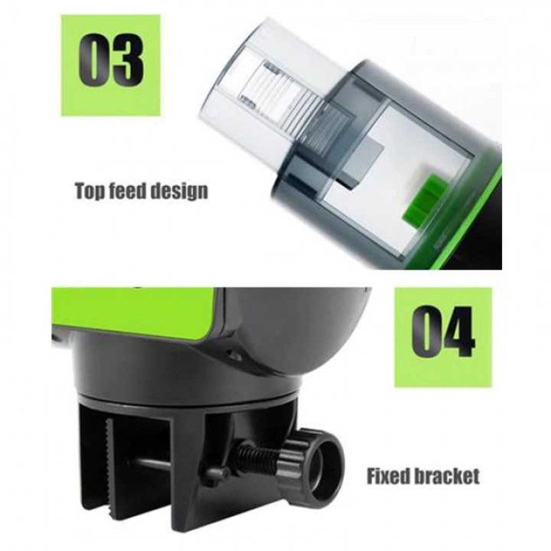 Dispenser Pakan Ikan Otomatis 200ml Dispenser Pakan Ikan Otomatis 200ml