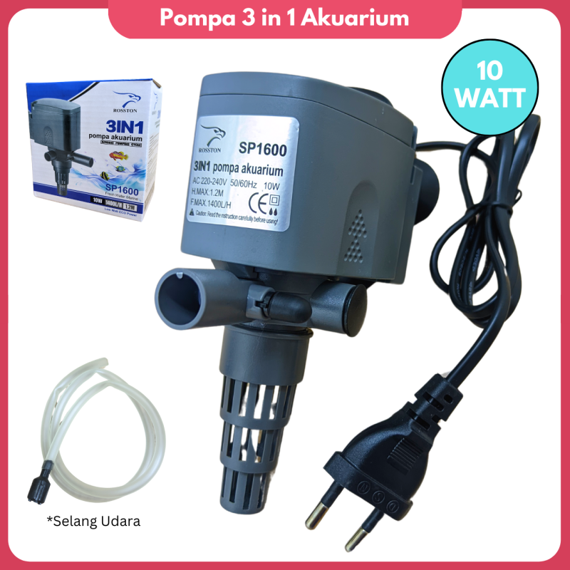 Pompa Sirkulasi Akuarium Rosston SP 1600 Pompa Sirkulasi Akuarium Rosston SP 1600