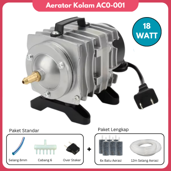 Pompa Aerator Resun ACO 001 Pompa Oksigen Akuarium Pompa Aerator Resun ACO 001 Pompa Oksigen Akuarium