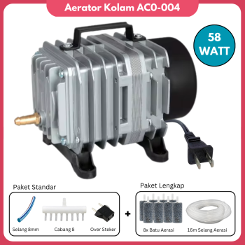 Pompa Aerator Resun ACO 004 Pompa Gelembung Udara Pompa Oksigen Kolam Ikan  Pompa Aerator Resun ACO 004 Pompa Gelembung Udara Pompa Oksigen Kolam Ikan