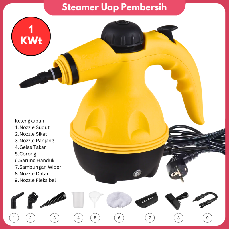Mesin Steamer Uap Pembersih Mobil Rumah Steamer Cleaner Uap Portable Multifungsi Mesin Steam Cleaner Mesin Steamer Uap Pembersih Mobil Rumah Steamer Cleaner Uap Portable Multifungsi Mesin Steam Cleaner