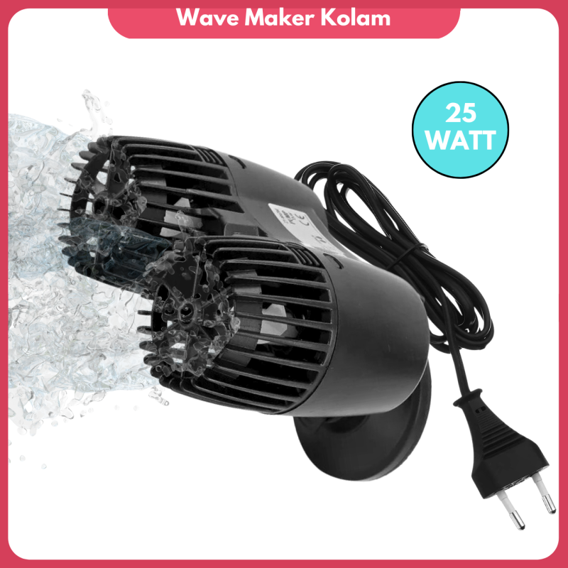 Pembuat Arus Akuarium Wave Maker 25 Watt Pembuat Arus Akuarium Wave Maker 25 Watt