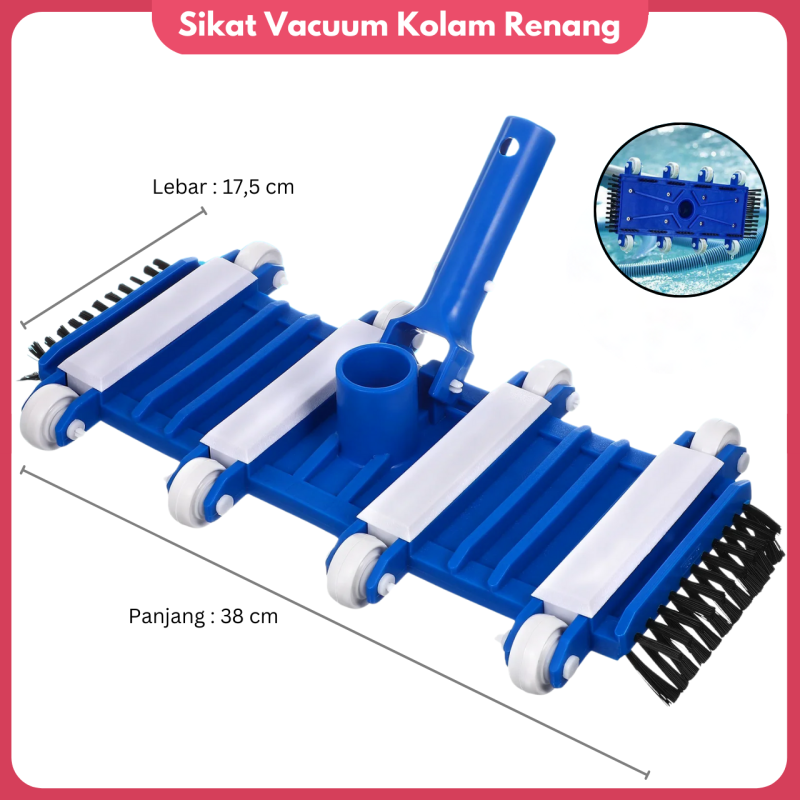 Kepala Sikat Vacuum Kolam Renang Kepala Sikat Vacuum Kolam Renang
