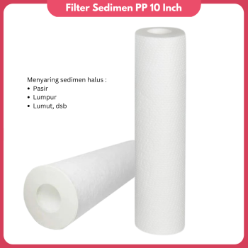 Filter PP Penyaring Sedimen Air 10 Inch Filter PP Penyaring Sedimen Air 10 Inch