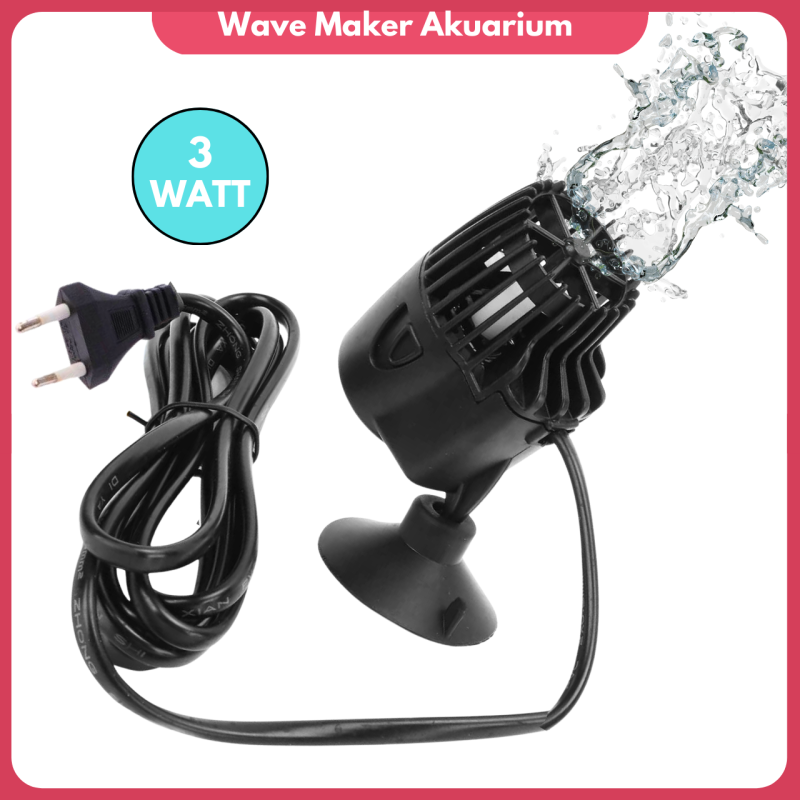 Pembuat Arus Air Akuarium Wavemaker 3 Watt Pembuat Arus Air Akuarium Wavemaker 3 Watt