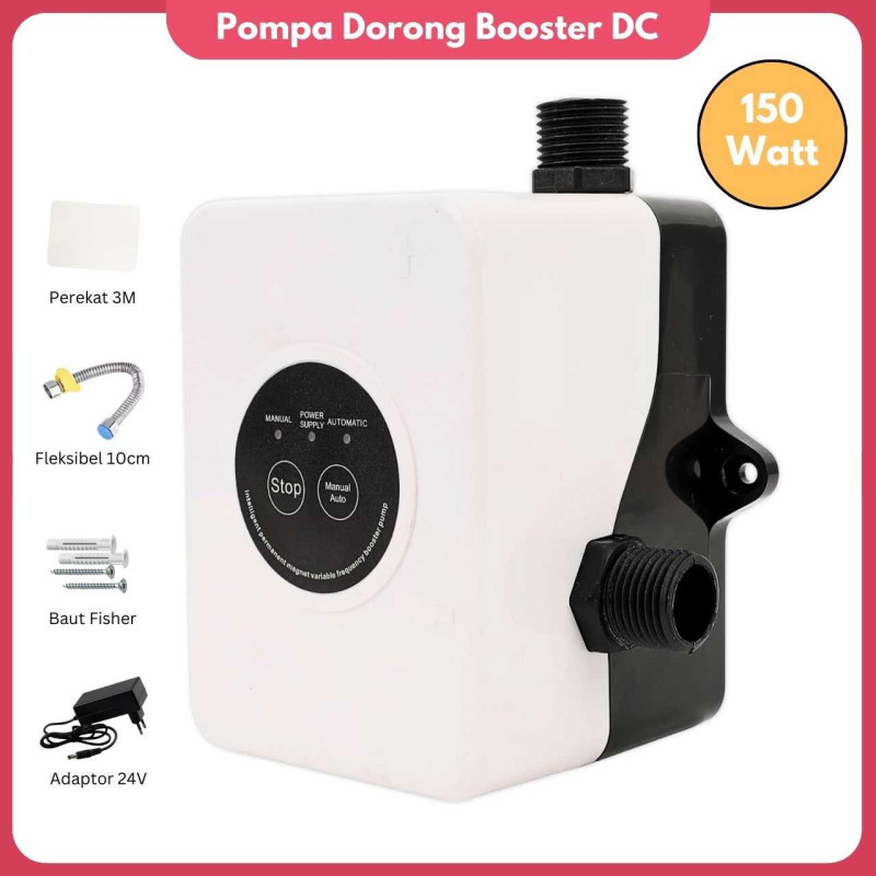 Pompa Pendorong Air Otomatis DC 24V 150 Watt Pompa Pendorong Air Otomatis DC 24V 150 Watt