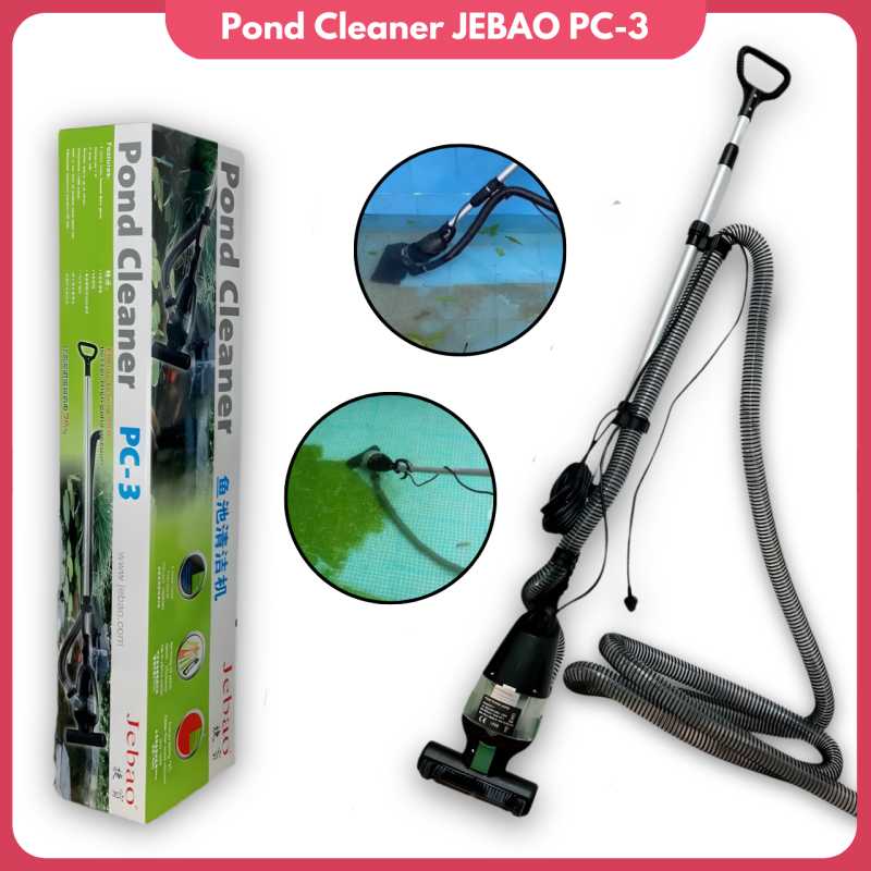 Pompa Vacuum Kolam JEBAO PC-3 Pond Cleaner