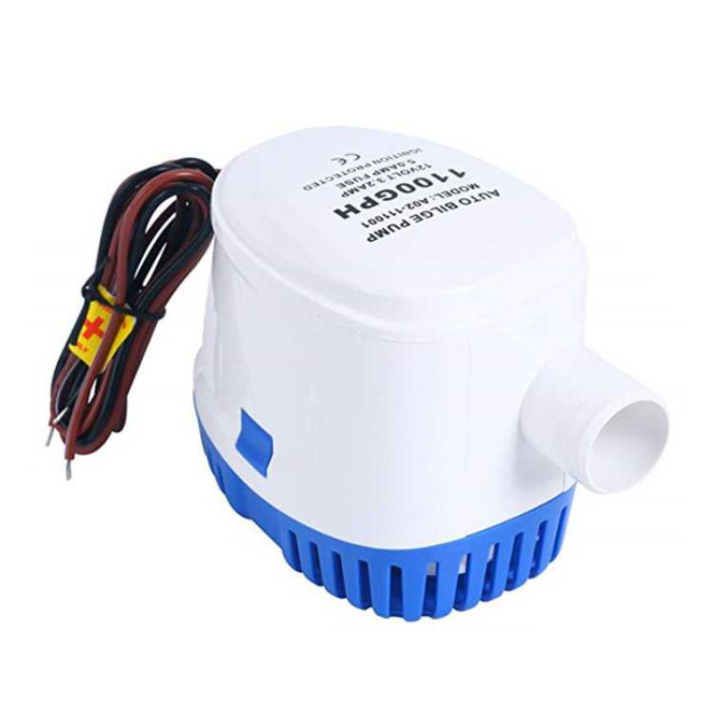 Pompa Kuras Air Otomatis DC 24V Bilge Pump Pompa Kuras Air Otomatis DC 24V Bilge Pump