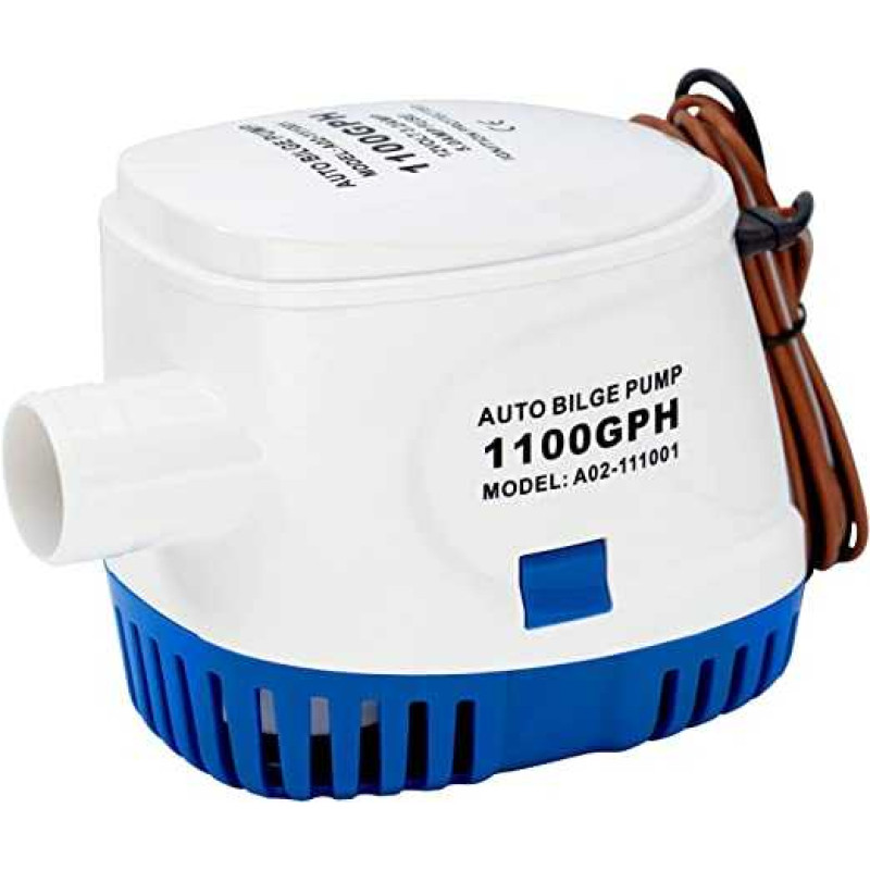Pompa Kuras Air Otomatis DC 24V Bilge Pump Pompa Kuras Air Otomatis DC 24V Bilge Pump
