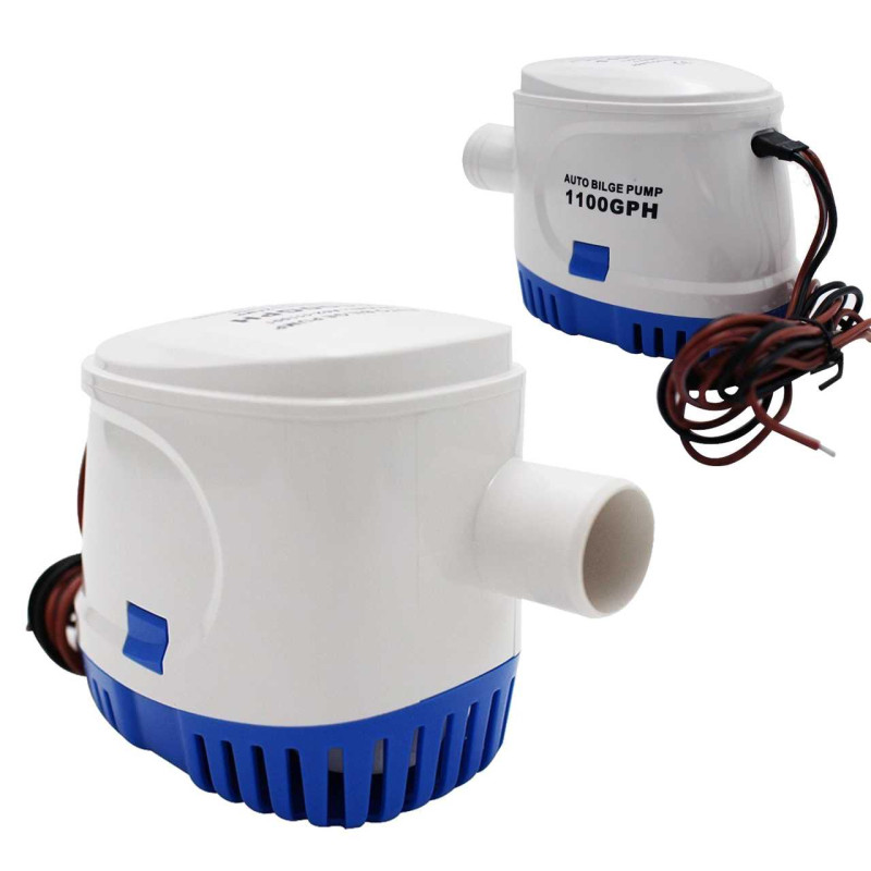 Pompa Kuras Air Otomatis DC 24V Bilge Pump Pompa Kuras Air Otomatis DC 24V Bilge Pump