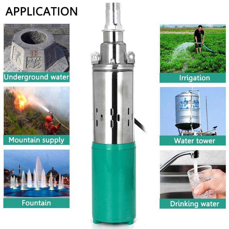 Pompa Tanam DC 12V Pompa Celup Sumur 3 Inch Submersible Pump Pertanian Pompa Tanam DC 12V Pompa Celup Sumur 3 Inch Submersible Pump Pertanian