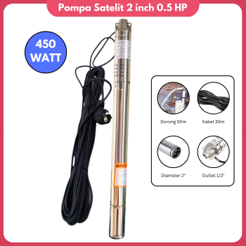 Pompa Sumur Satelit 2 Inch