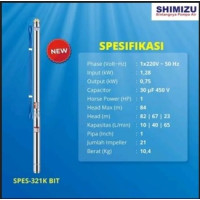 Shimizu Spes 321K Bit