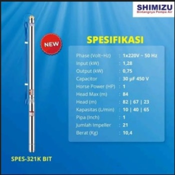Shimizu Spes 321K Bit Shimizu Spes 321K Bit
