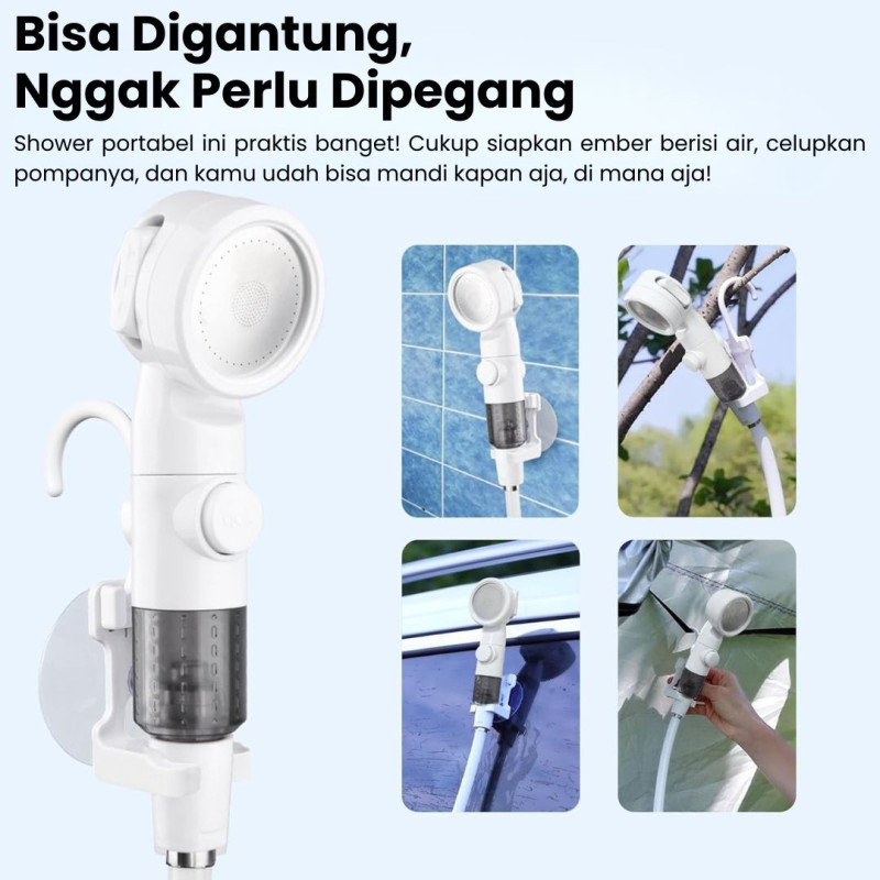 Pompa Shower Celup Baterai Pompa Shower Celup Baterai