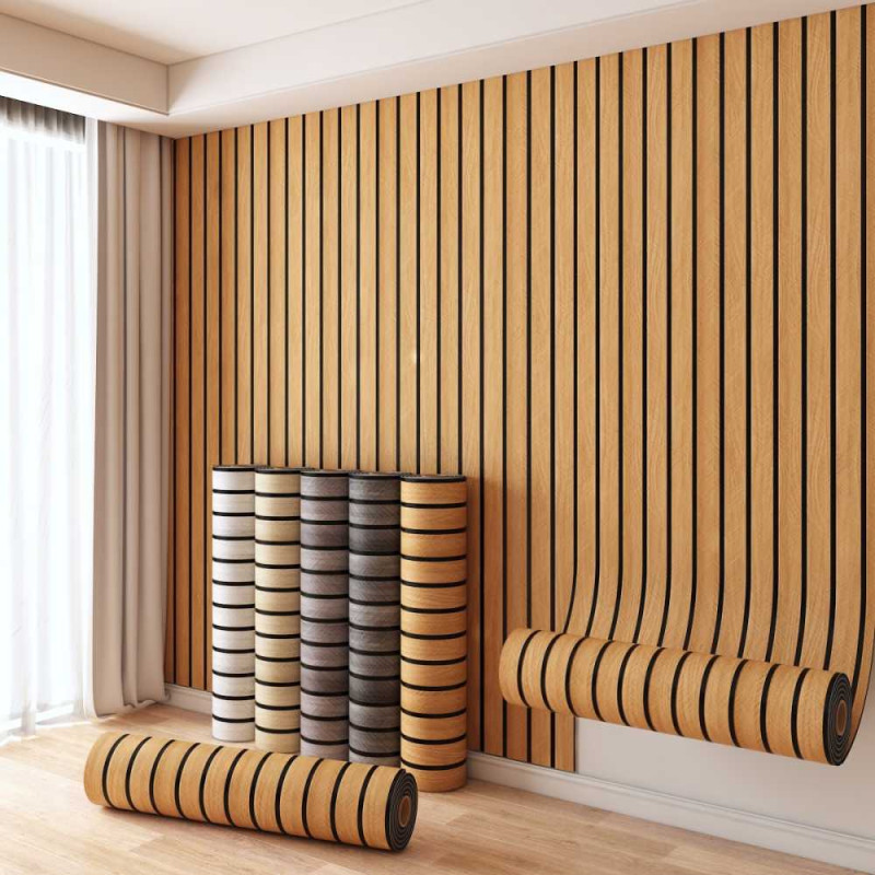 3D Grille Wallpaper - Orange Cream - 60cm*300cm*2mm 3D Grille Wallpaper - Orange Cream - 60cm*300cm*2mm