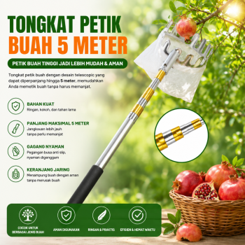 Galah Petik Buah 5 Meter
