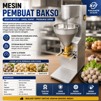 Mesin Pengolahan Bakso - Otomatis