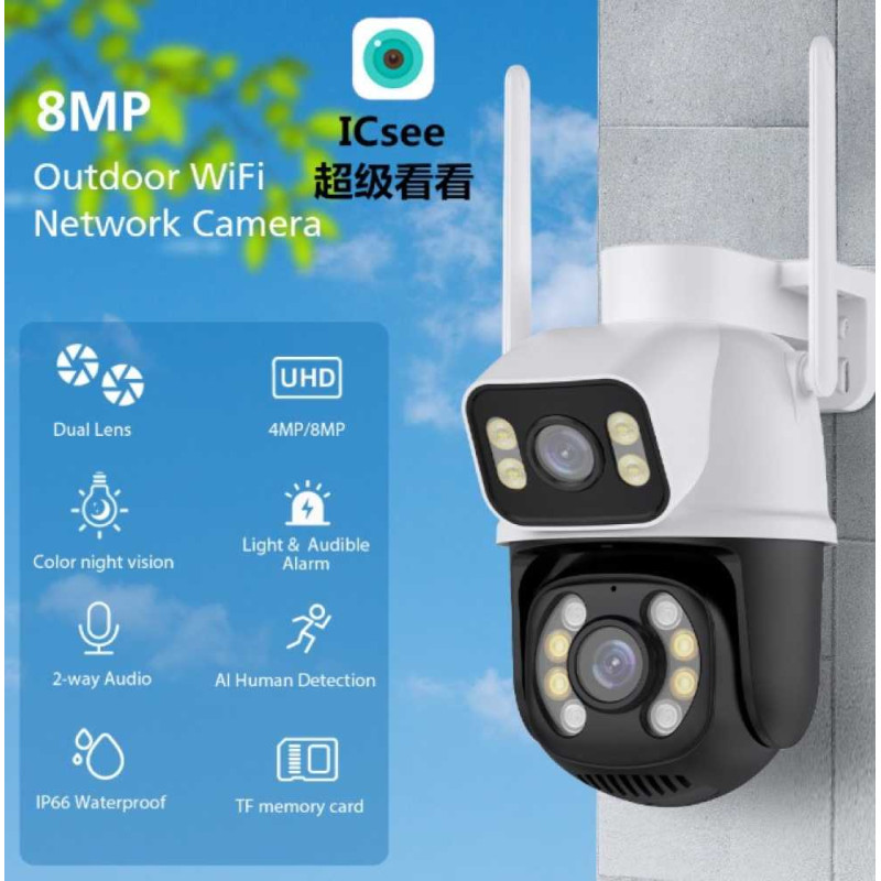 6MP Cctv Wifi Camera