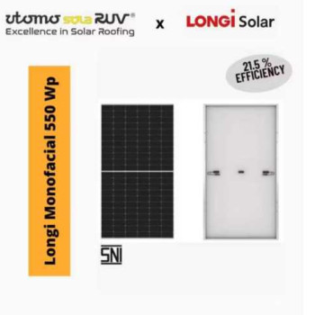 Solar Panel Surya - Monocrystalline 550WP