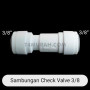 3/8 Non Return Valve Straight
