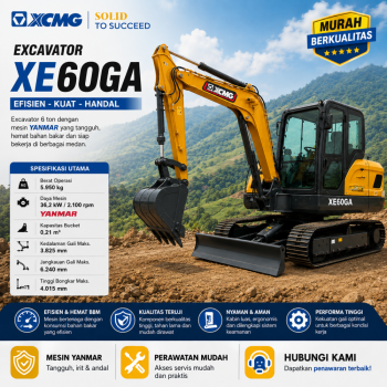 Excavator XCMG - 60GA
