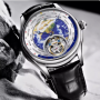 Watch - Aesop- Silver- world map