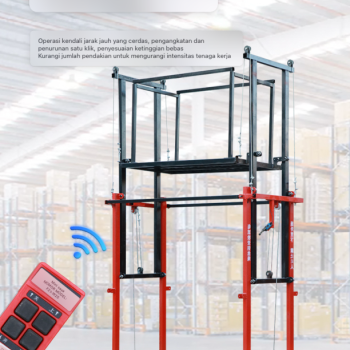 Electric scaffolding mobile lift - Skafolding 3M 500kg Electric scaffolding mobile lift - Skafolding 3M 500kg