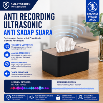 Anti Recording Jammer Max 6m (Tissue Box)
