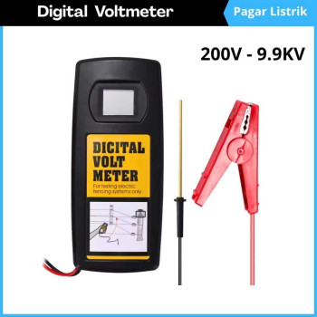Voltmeter Digital Tester (Pagar Listrik)
