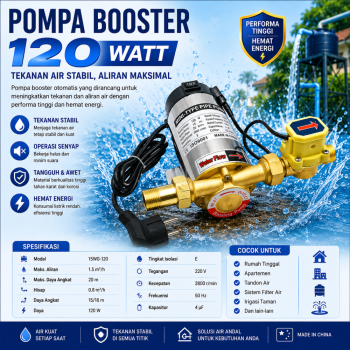 Pompa Booster 120W