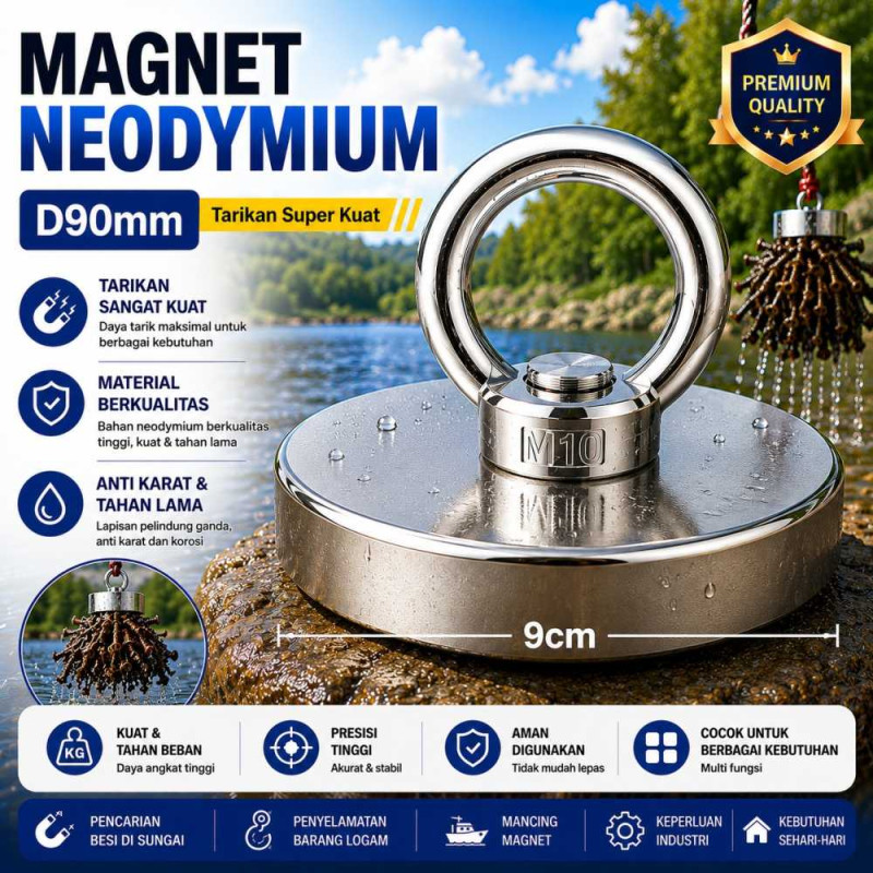 Magnet Neodymium D90