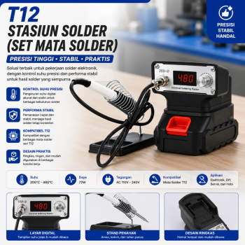 Mesin Solder Besi T12