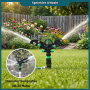 Semprotan Air 4 Nozzle Sprinkle Penyiram Tanaman 1 Inch