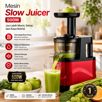 Slow Juicer Extractor  - Alat Peras Sari Buah Jus