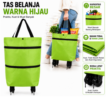 Tas Kantong Belanja - HIJAU