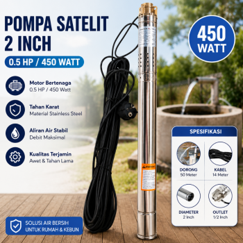 Pompa Sumur Dalam 2 Inci